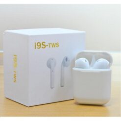 Безжични мини Bluetooth стерео слушалки HF i9S TWS – бели