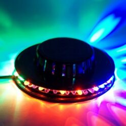 LED лампа със светлинни ефекти 48 RGB диода