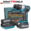 Немски Ударен Акумулаторен Винтоверт KraftWorld 36V 8Ah с две батерии и куфар