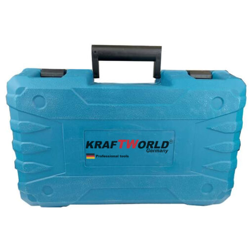 Немски Акумулаторен Трион KraftWorld 38V 10Ah + 2 Вериги - Резачка за клони с омасляване на веригата