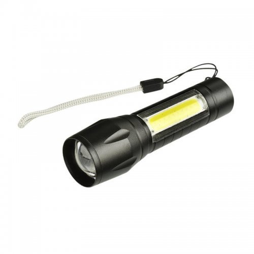 LED Джобен фенер с 3 режима , презареждаем, с USB кабел