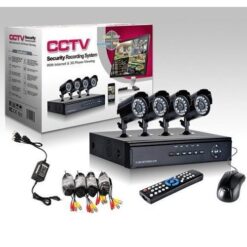 HD Система с 4 камери "CCTV" Пълен Комплект за видеона блюдение