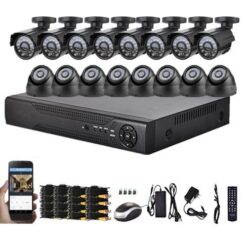 HD Пълен пакет с 16 камери - "CCTV" Комплект за видео наблюдение