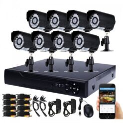 HD Система с 8 камери "CCTV" Пълен Комплект за видео наблюдение