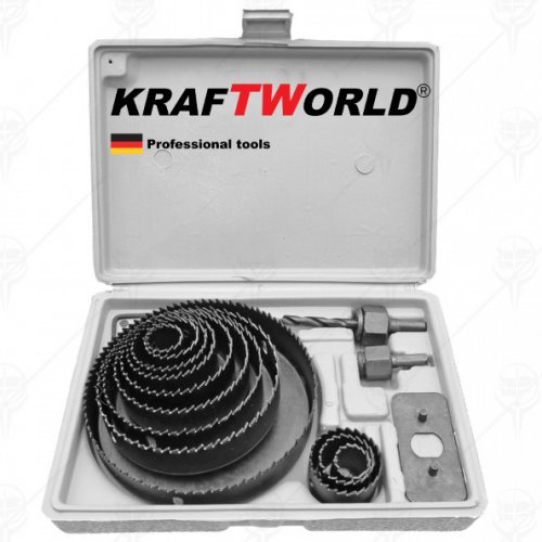 Немски Фрези за дърво KraftWorld 19- 127 мм – комплект 12 ч