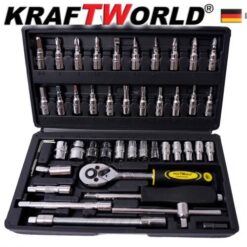 Немски комплект в куфар – гедоре 46 части KraftWorld