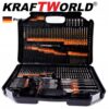 Немски Комплект битове и свредла KratWorld 246 части / бургии в куфар