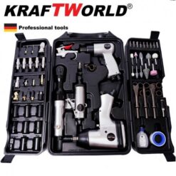 Немски Пневматични инструменти KraftWorld комплект 72 части